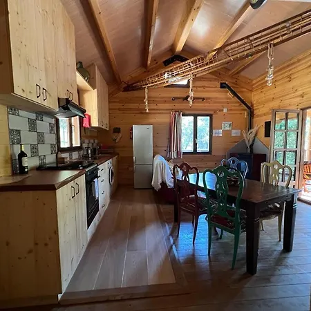 샬레 Rustic In The Woods/cabana En El Bosque
